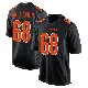 ＃68 Men's Seth McLaughlin Black Game Cincinnati Bengals Fashion Jersey