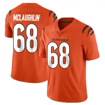 ＃68 Youth Seth McLaughlin Orange Limited Cincinnati Bengals Vapor Untouchable Jersey