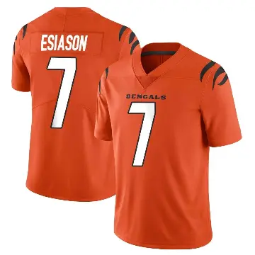 ＃7 Youth Boomer Esiason Orange Limited Cincinnati Bengals Vapor Untouchable Jersey