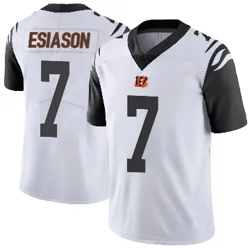＃7 Youth Boomer Esiason White Limited Cincinnati Bengals Color Rush Vapor Untouchable Jersey