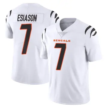 ＃7 Youth Boomer Esiason White Limited Cincinnati Bengals Vapor Untouchable Jersey