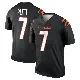＃7 Youth Drew Plitt Black Legend Cincinnati Bengals Jersey