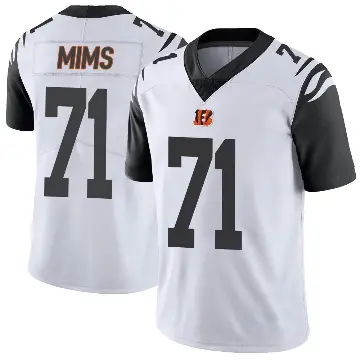 ＃71 Youth Amarius Mims White Limited Cincinnati Bengals Color Rush Vapor Untouchable Jersey
