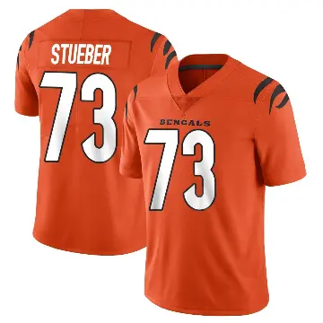 ＃73 Men's Andrew Stueber Orange Limited Cincinnati Bengals Vapor Untouchable Jersey