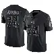 ＃74 Youth Jalen Rivers Black Limited Cincinnati Bengals Reflective Jersey