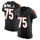 ＃75 Men's Orlando Brown Jr. Black Elite Cincinnati Bengals Team Color Vapor Untouchable Jersey