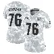 ＃76 Women's Devin Cochran Arctic Camo Limited Cincinnati Bengals 2024 Salute to Service Jersey