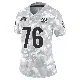 ＃76 Women's Devin Cochran Arctic Camo Limited Cincinnati Bengals 2024 Salute to Service Jersey