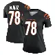 ＃78 Women's Anthony Munoz Black Legend Cincinnati Bengals Jersey