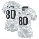 ＃80 Women's Andrei Iosivas Arctic Camo Limited Cincinnati Bengals 2024 Salute to Service Jersey