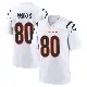 ＃80 Youth Andrei Iosivas White Game Cincinnati Bengals Jersey