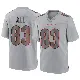 ＃83 Men's Erick All Jr. Gray Game Cincinnati Bengals Atmosphere Fashion Jersey