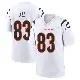＃83 Youth Erick All Jr. White Game Cincinnati Bengals Jersey