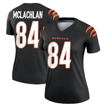 ＃84 Women's Tanner McLachlan Black Legend Cincinnati Bengals Jersey