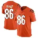 ＃86 Youth Kole Taylor Orange Limited Cincinnati Bengals Vapor Untouchable Jersey