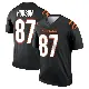 ＃87 Youth Tanner Hudson Black Legend Cincinnati Bengals Jersey