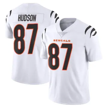 ＃87 Youth Tanner Hudson White Limited Cincinnati Bengals Vapor Untouchable Jersey
