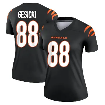 ＃88 Women's Mike Gesicki Black Legend Cincinnati Bengals Jersey