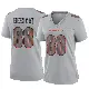 ＃88 Women's Mike Gesicki Gray Game Cincinnati Bengals Atmosphere Fashion Jersey