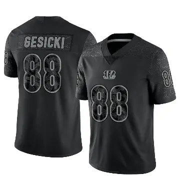 ＃88 Youth Mike Gesicki Black Limited Cincinnati Bengals Reflective Jersey