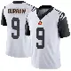 ＃9 Men's Joe Burrow White Limited Cincinnati Bengals Color Rush Vapor Untouchable Jersey