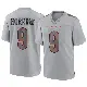 ＃9 Youth Joe Burrow Gray Game Cincinnati Bengals Atmosphere Fashion Jersey