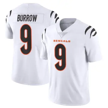 ＃9 Youth Joe Burrow White Limited Cincinnati Bengals Vapor Untouchable Jersey