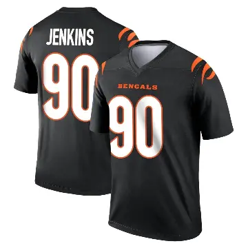＃90 Youth Kris Jenkins Jr. Black Legend Cincinnati Bengals Jersey