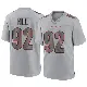 ＃92 Men's B.J. Hill Gray Game Cincinnati Bengals Atmosphere Fashion Jersey
