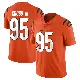 ＃95 Men's Howard Cross III Orange Limited Cincinnati Bengals Vapor Untouchable Jersey