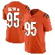 ＃95 Youth Howard Cross III Orange Limited Cincinnati Bengals Vapor Untouchable Jersey