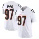 ＃97 Youth Geno Atkins White Limited Cincinnati Bengals Vapor Untouchable Jersey