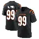 ＃99 Men's Myles Murphy Black Game Cincinnati Bengals Team Color Jersey