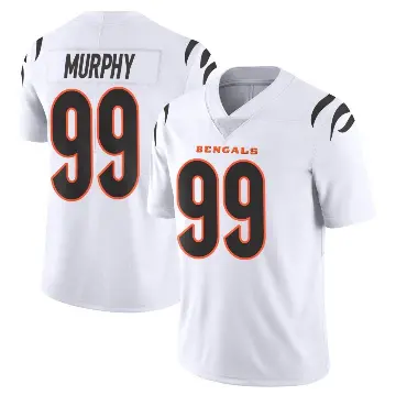 ＃99 Men's Myles Murphy White Limited Cincinnati Bengals Vapor Untouchable Jersey