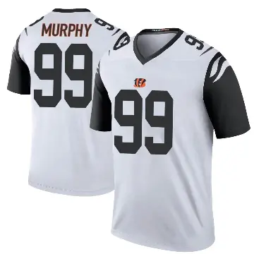 ＃99 Youth Myles Murphy White Legend Cincinnati Bengals Color Rush Jersey